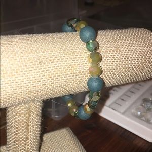 Stretchy bracelet handmade